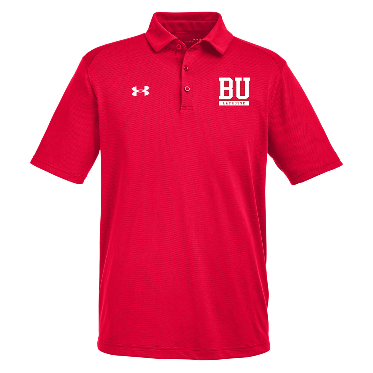 Boston University Lacrosse Under Armour Men's Tech Polo