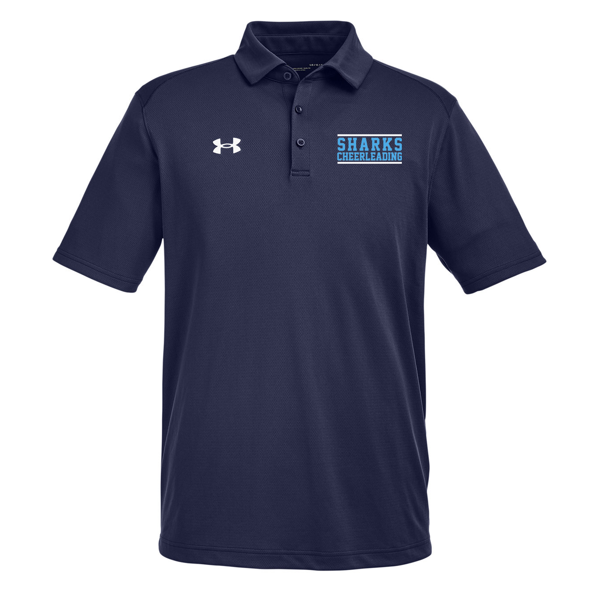 Sharks Cheerleading Under Armour Men's Tech™ Polo