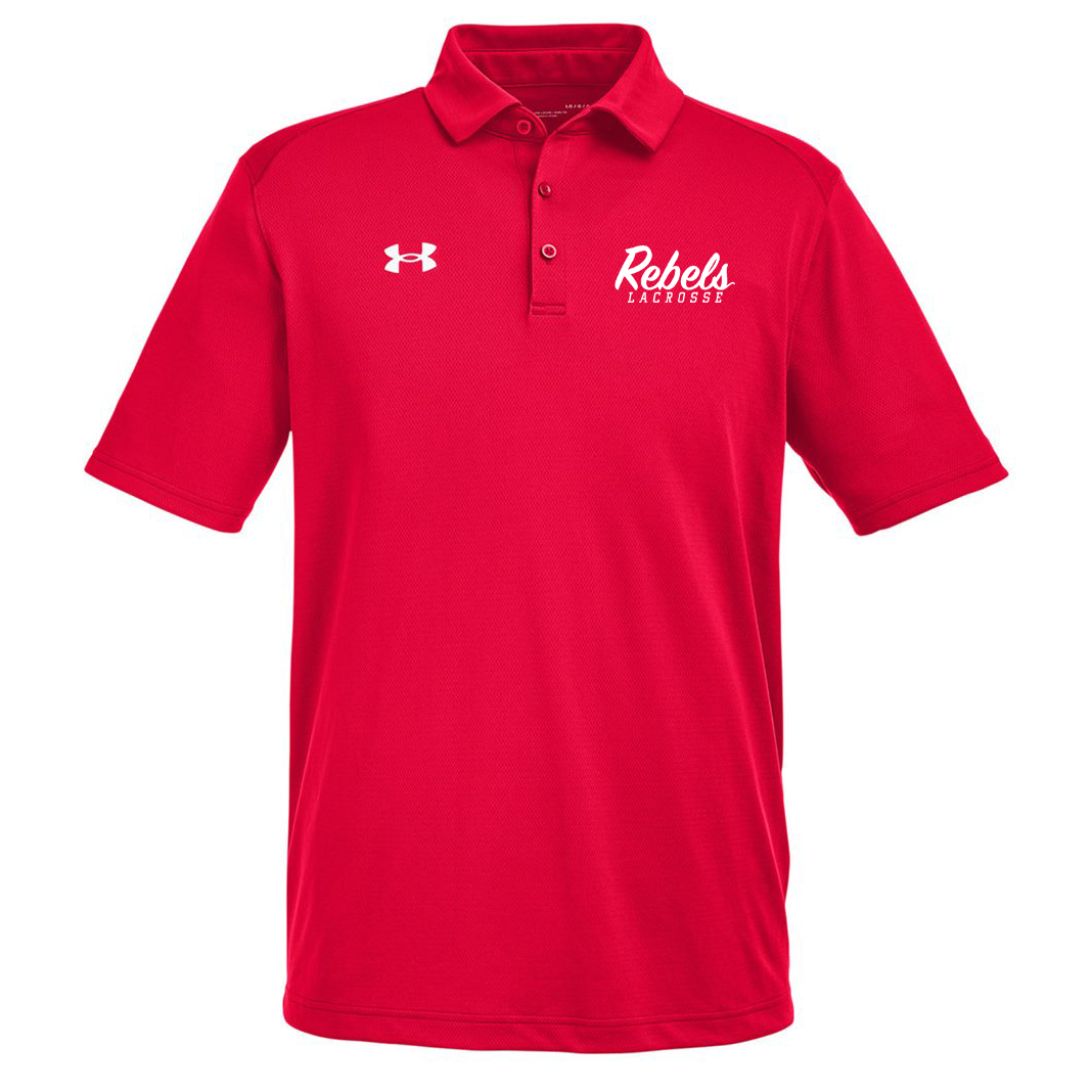 Rebels Lacrosse Under Armour Men's Tech Polo