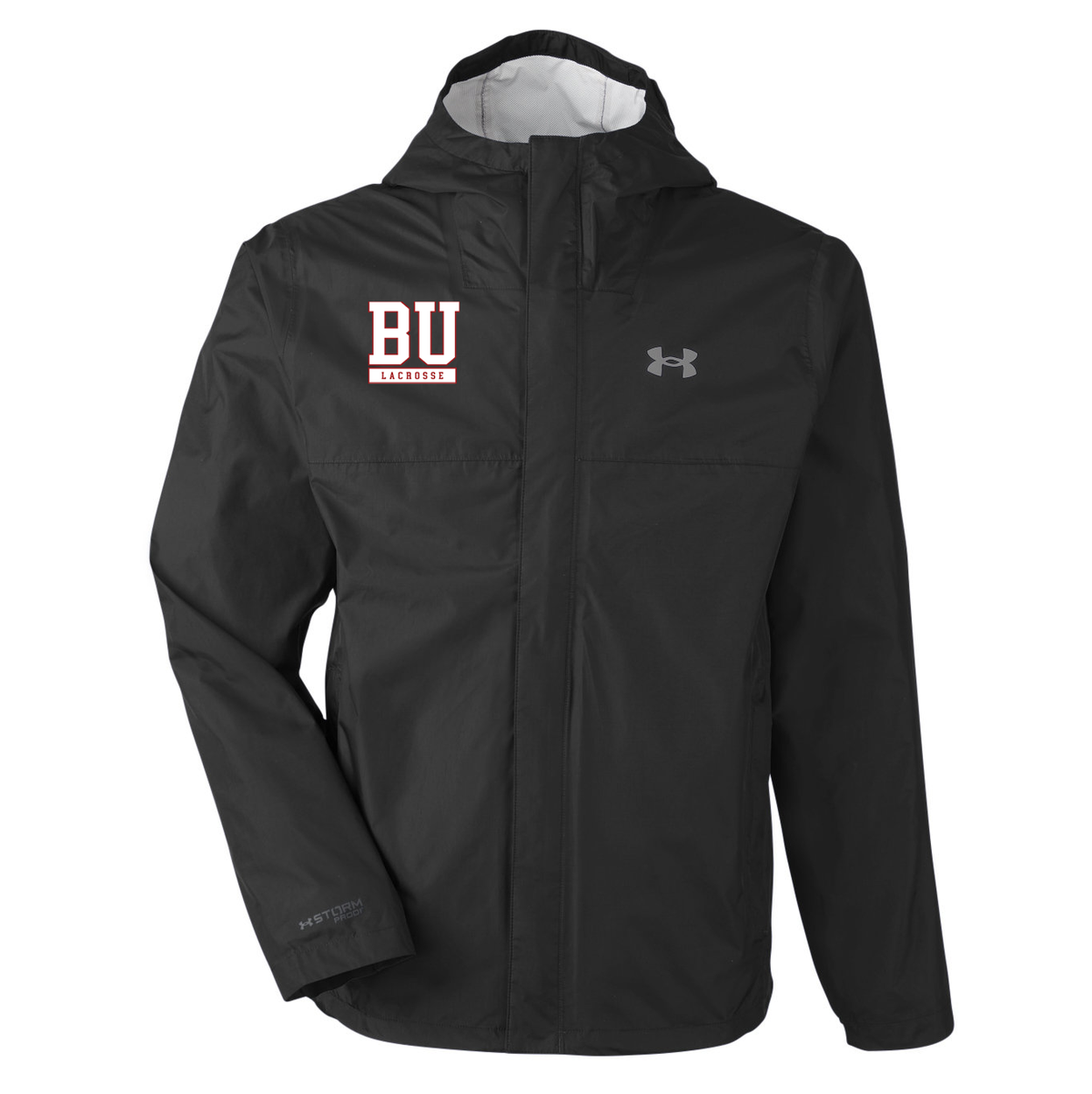 Boston University Lacrosse Under Armour Men's Stormproof Cloudstrike 2.0 Jacket