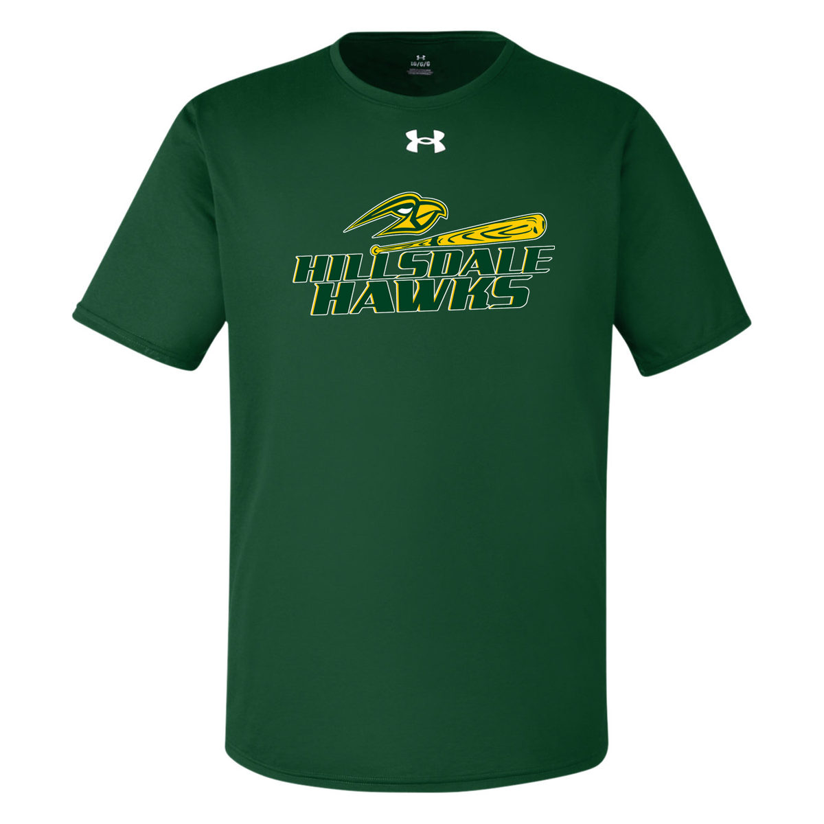 Hillsdale Hawks Under Armour Men's Team Tech T-Shirt