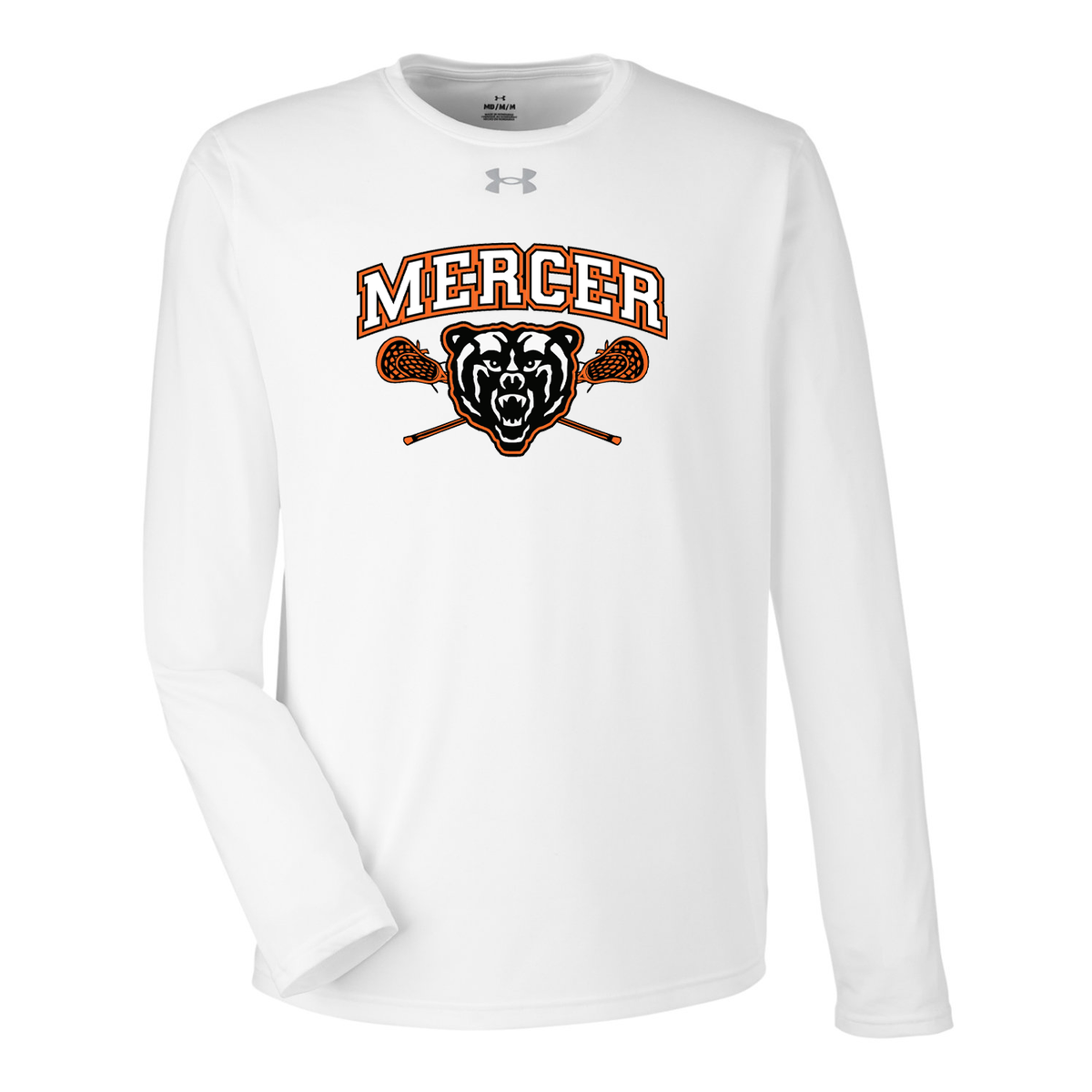 Mercer University Men's Lacrosse Under Armour Men's Team Tech Long-Sleeve T-Shirt