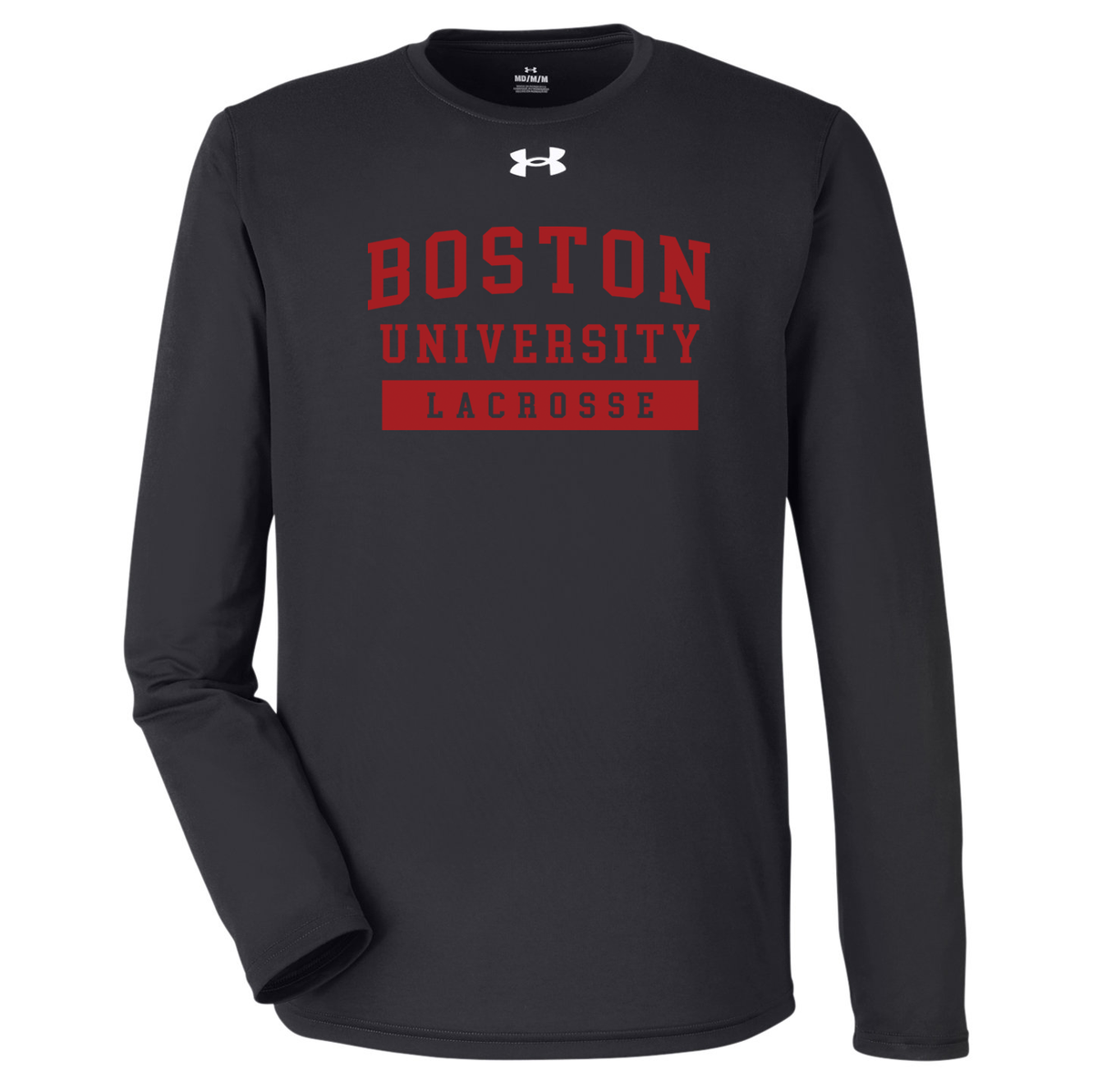 Boston University Lacrosse Under Armour Men's Team Tech Long-Sleeve T-Shirt