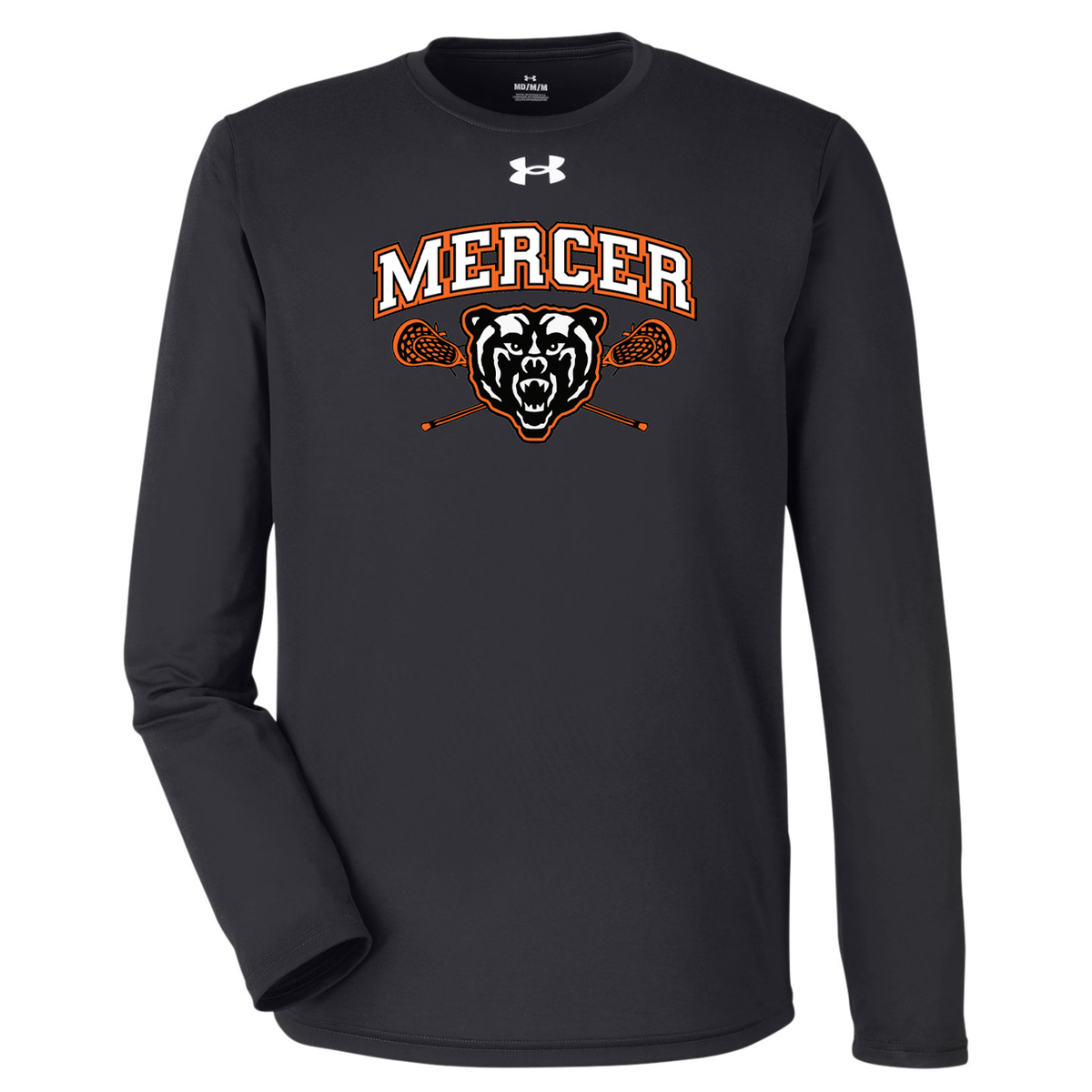 Mercer University Men's Lacrosse Under Armour Men's Team Tech Long-Sleeve T-Shirt