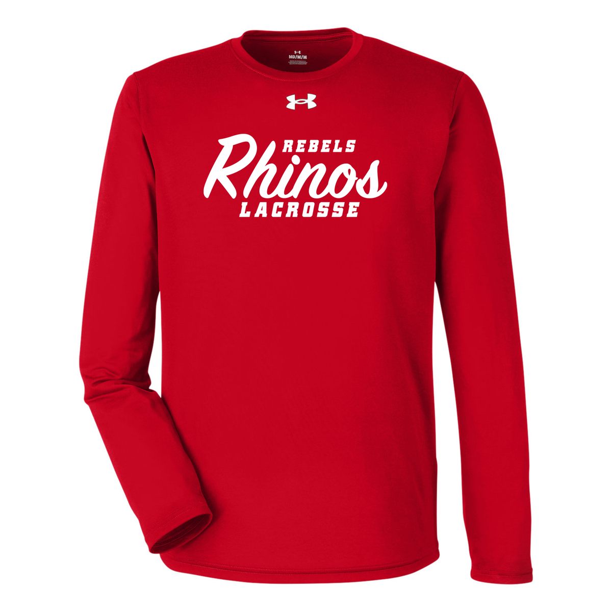 Rebels Rhinos Under Armour Men's Team Tech Long-Sleeve T-Shirt