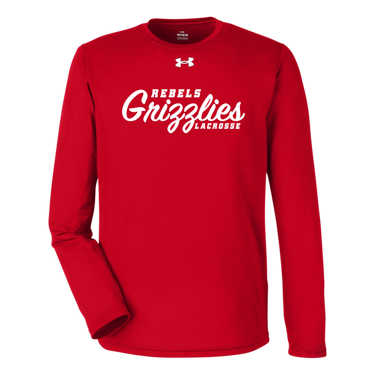 Rebels Grizzlies Under Armour Men's Team Tech Long-Sleeve T-Shirt