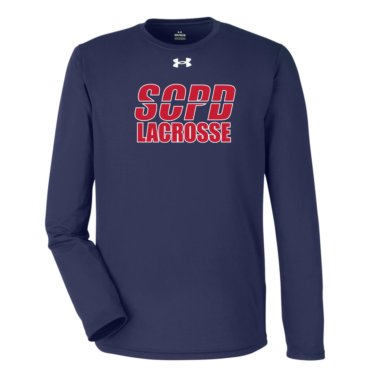 SCPD Lacrosse Under Armour Men's Team Tech Long-Sleeve T-Shirt