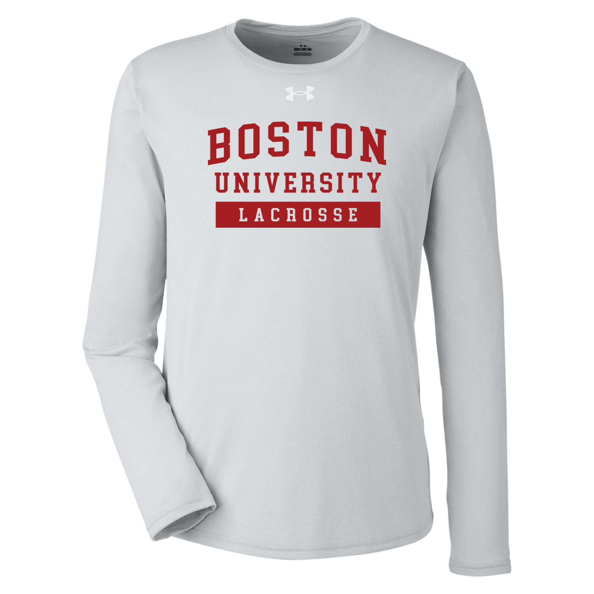 Boston University Lacrosse Under Armour Men's Team Tech Long-Sleeve T-Shirt