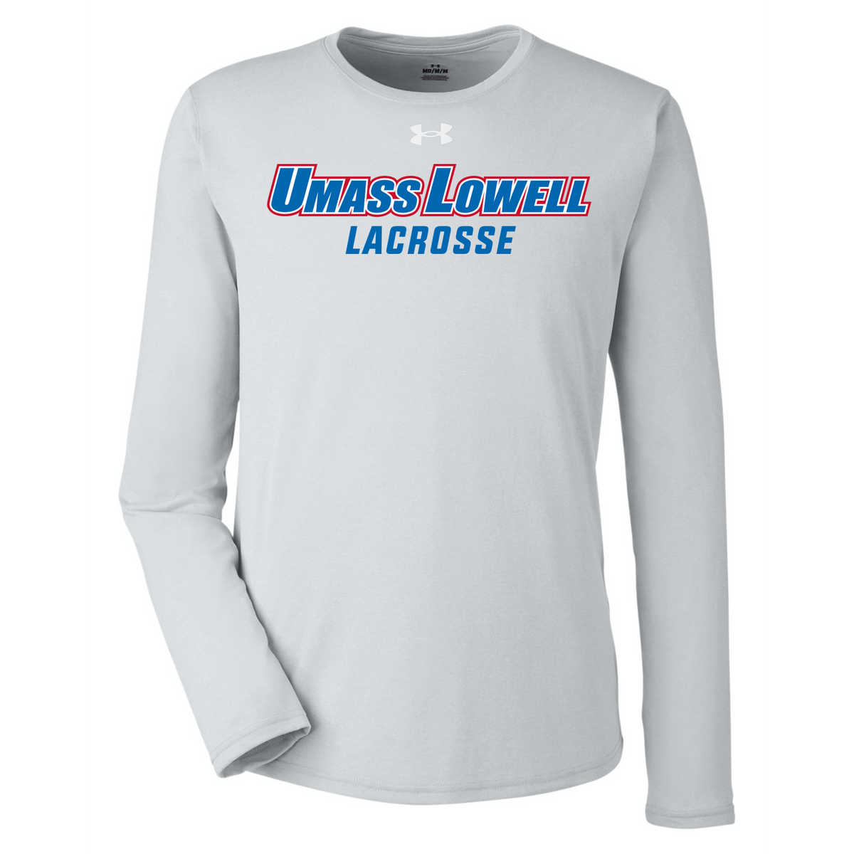 UMass Lowell Lacrosse Under Armour Men's Team Tech Long-Sleeve T-Shirt