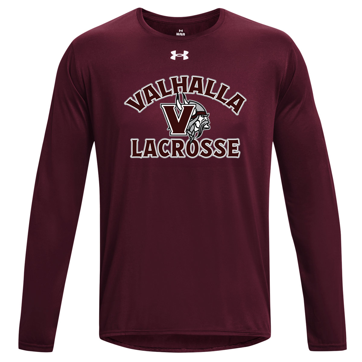 Valhalla Vikings Lacrosse Under Armour Men's Team Tech Long-Sleeve T-Shirt