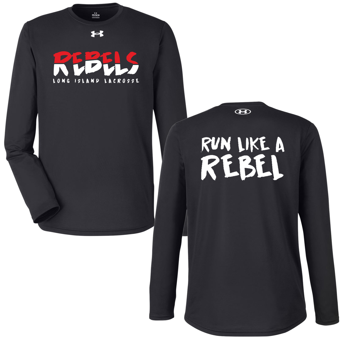 Rebels Lacrosse Under Armour Men's Team Tech Long-Sleeve T-Shirt