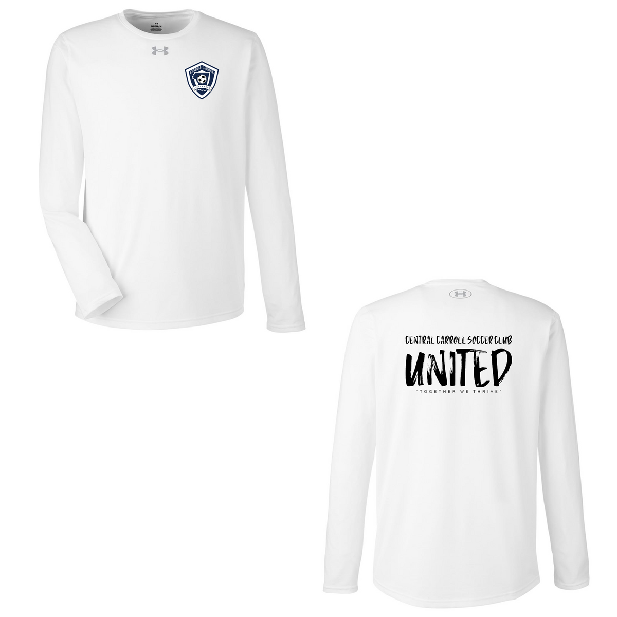 CCSC United Under Armour Men's Team Tech Long-Sleeve T-Shirt