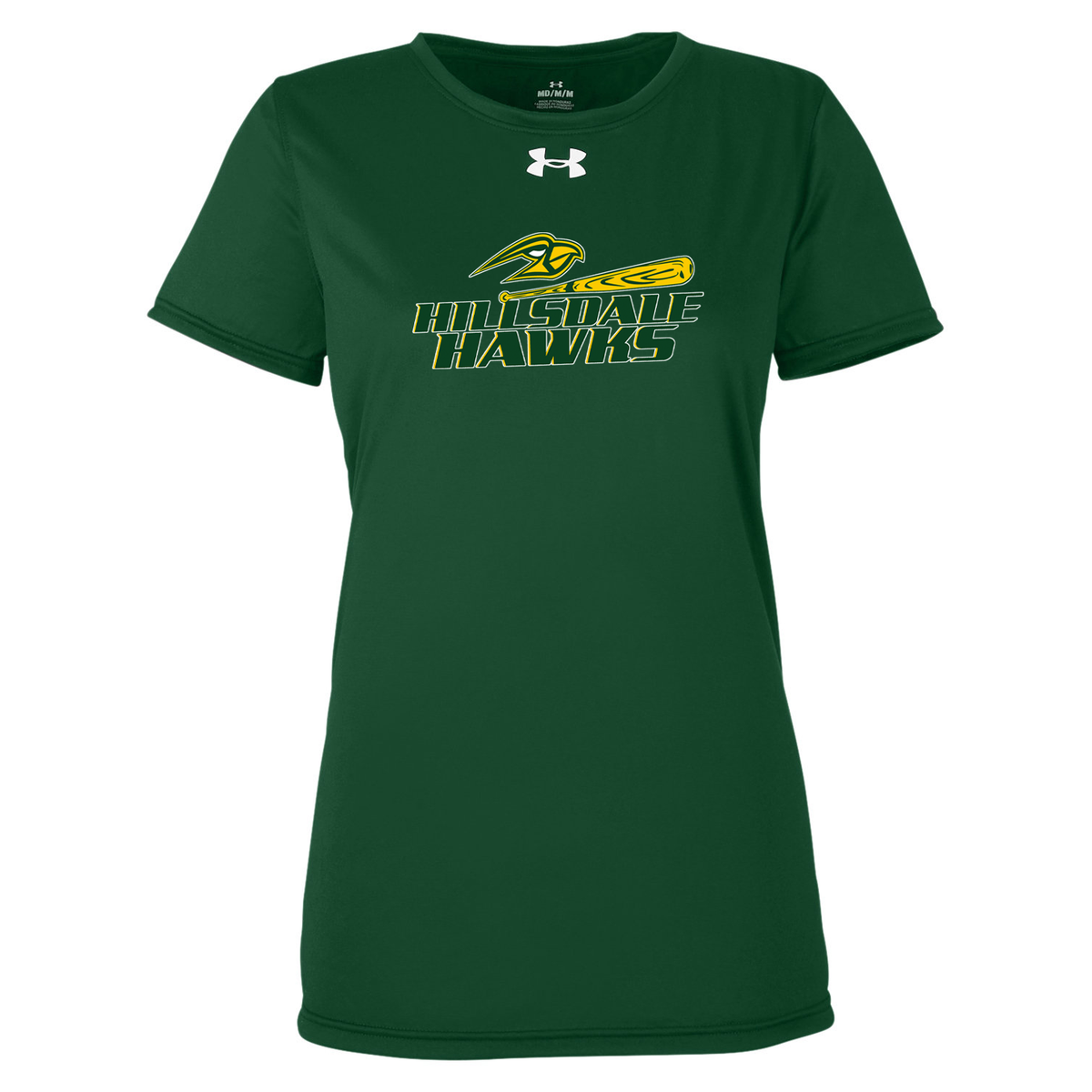 Hillsdale Hawks Under Armour Ladies' Team Tech T-Shirt
