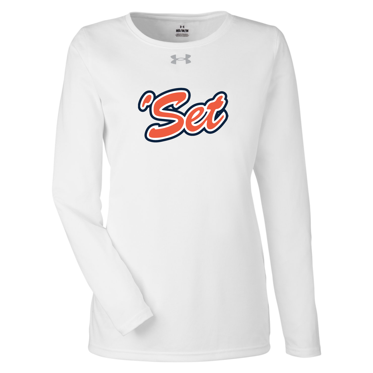 'Set Lacrosse Under Armour Ladies Tech Long Sleeve Tee