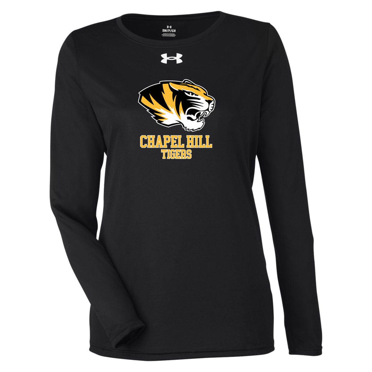 Chapel Hill High School Under Armour Ladies Tech Long Sleeve Tee
