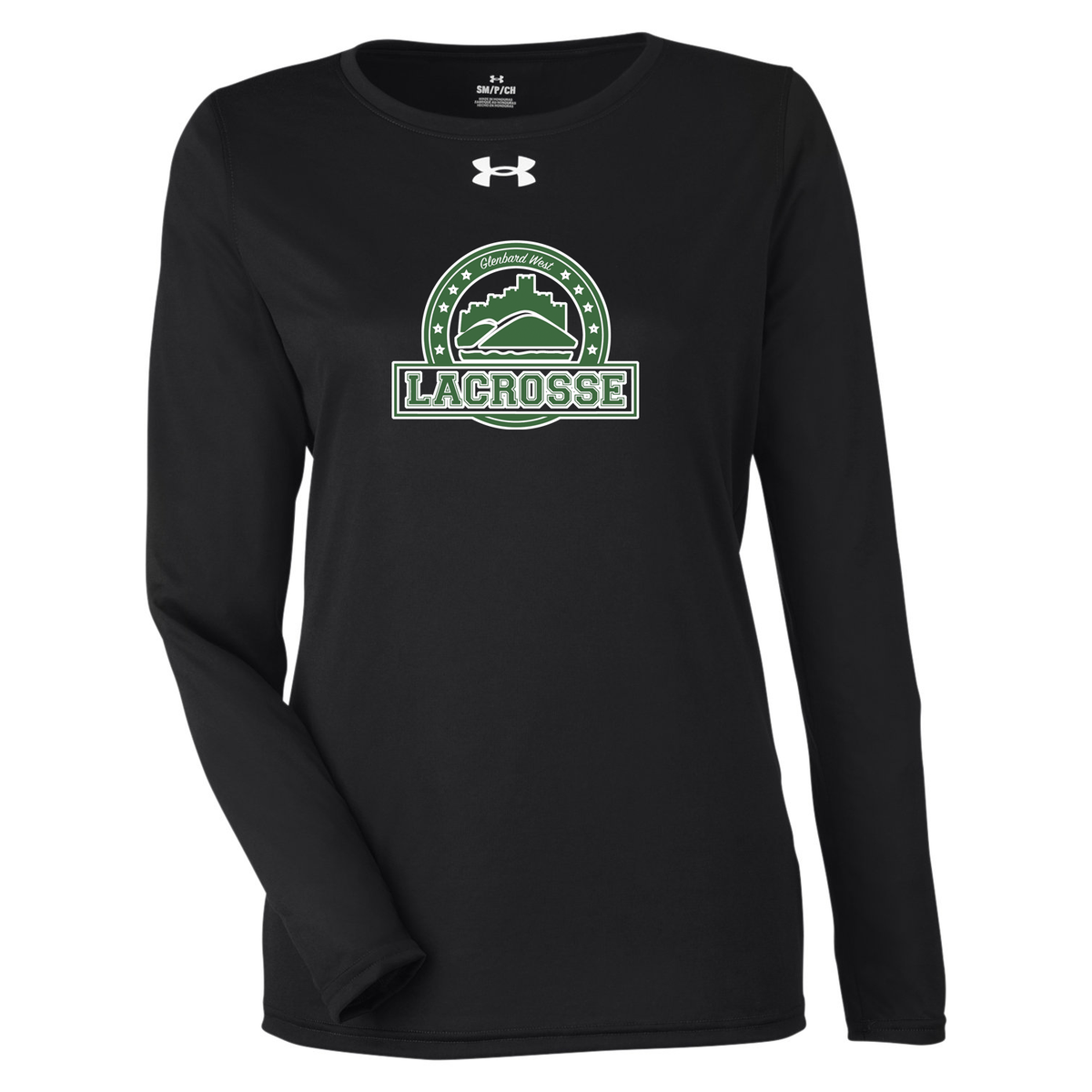 Glenbard West Lacrosse Under Armour Ladies Tech L/S Tee