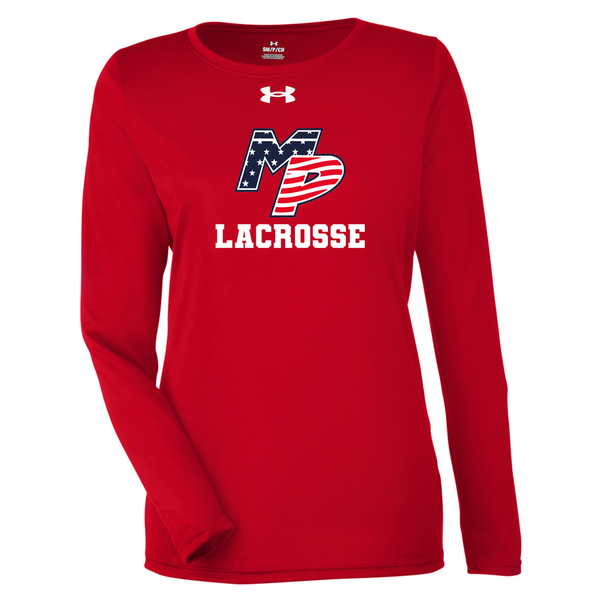 Miller Place Girls HS Lacrosse Under Armour Ladies Tech Long Sleeve Tee