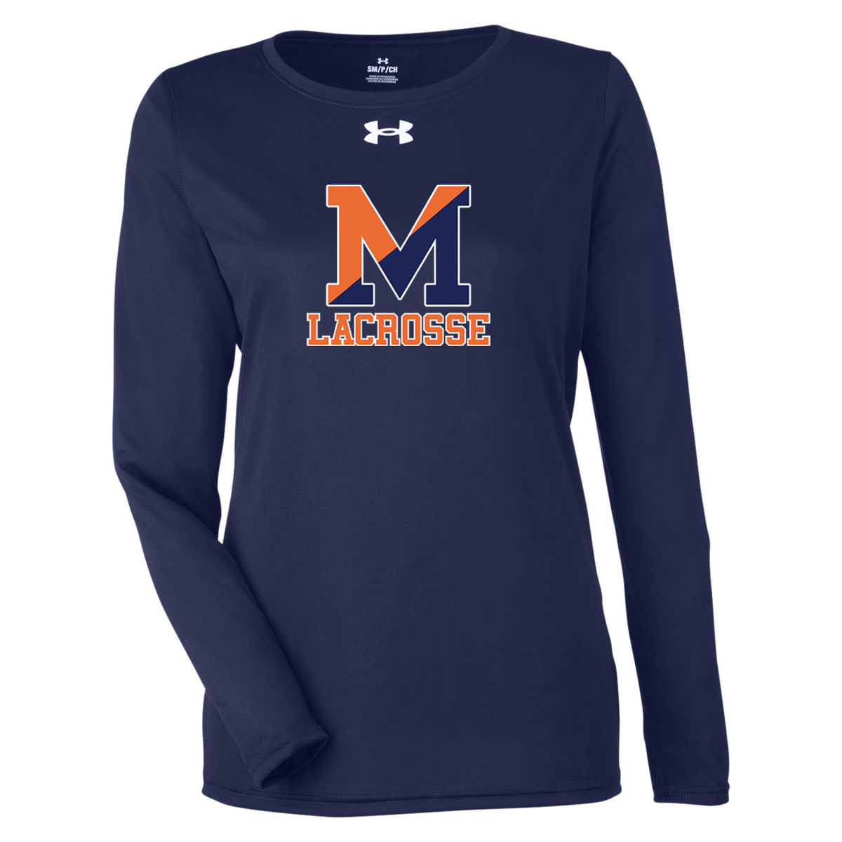 Manhasset HS Lacrosse Under Armour Ladies Tech Long Sleeve Tee