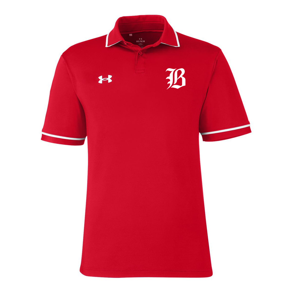 Acadiana Bucks Baseball Under Armour Men's Tipped Teams Performance Polo