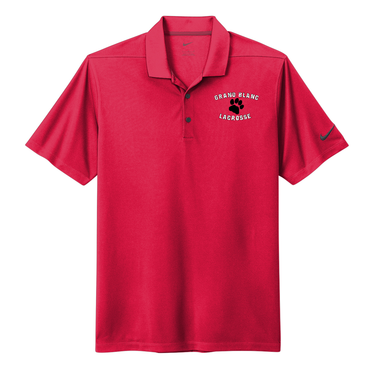 Grand Blanc Lacrosse Nike Dri-FIT Micro Pique 2.0 Polo