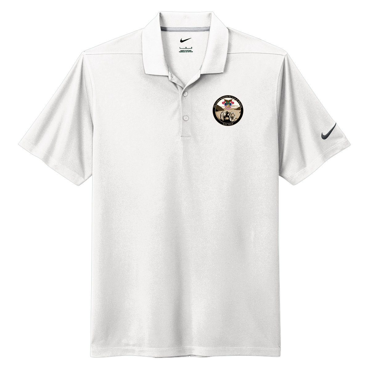 USMA Lieber Institute Nike Dri-FIT Micro Pique 2.0 Polo - Patch Logo