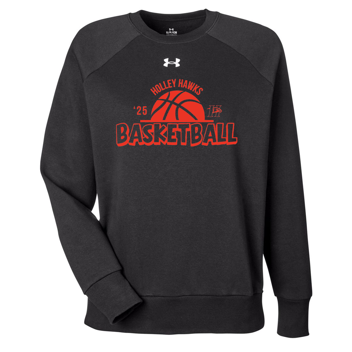 Holley Central School Girls Basketball Women's Rival Fleece Crewneck