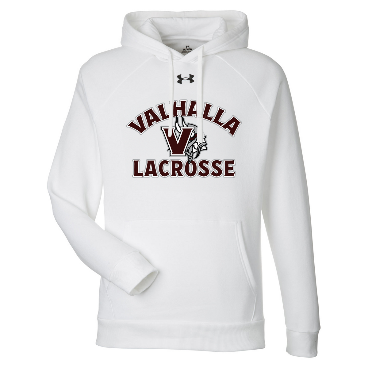 Valhalla Vikings Lacrosse Under Armour Men's Rival Pullover Hooded Sweatshirt