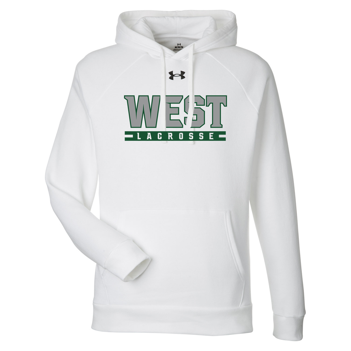 Glenbard West Lacrosse Under Armour Rival Fleece Hooded Sweatshirt