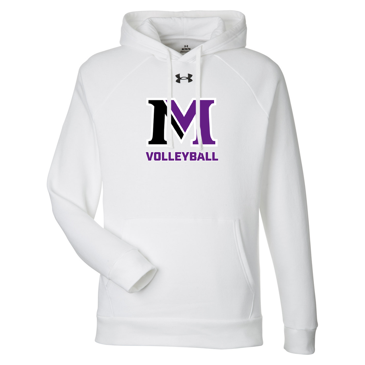 Masters School Spring Volleyball Under Armour Rival Pullover Hooded Sweatshirt