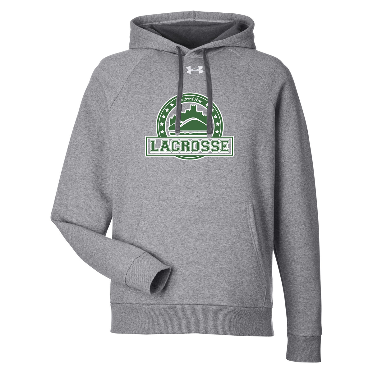 Glenbard West Lacrosse Under Armour Rival Fleece Hooded Sweatshirt