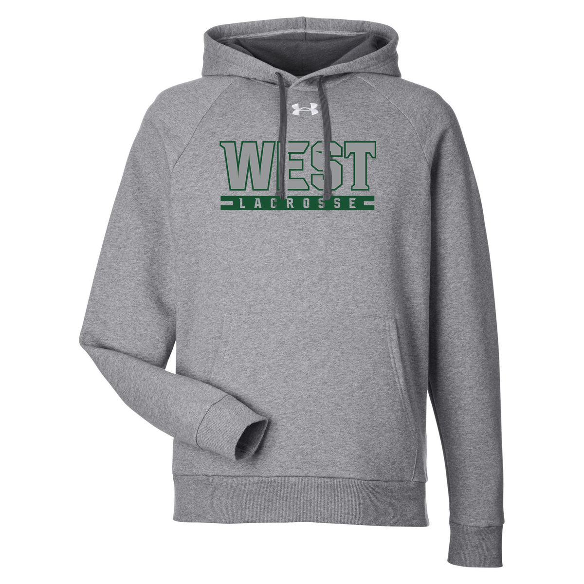 Glenbard West Lacrosse Under Armour Rival Fleece Hooded Sweatshirt