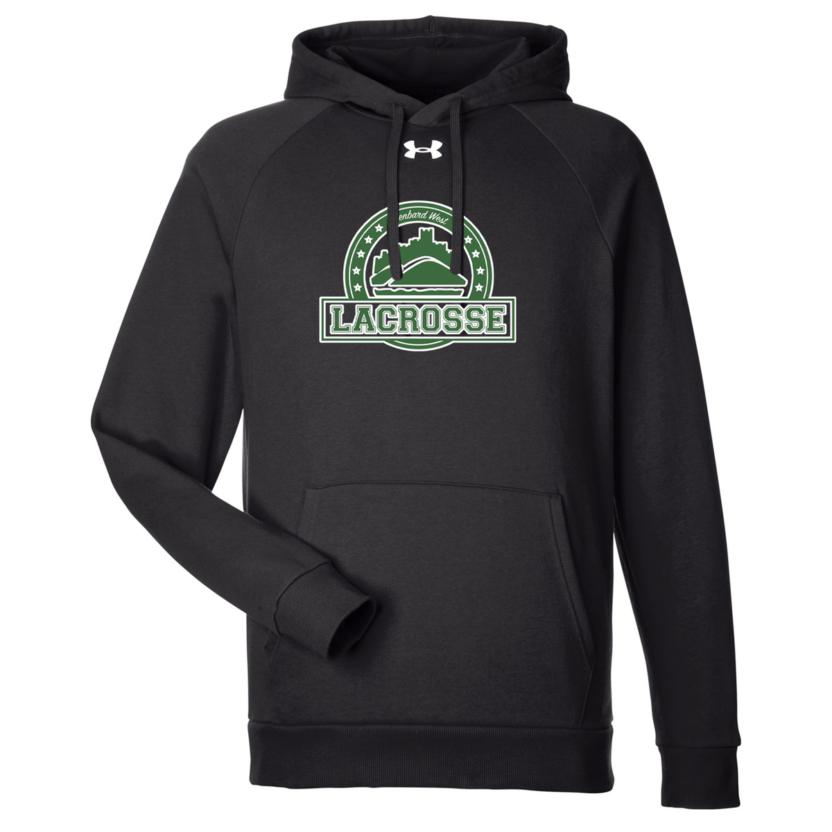 Glenbard West Lacrosse Under Armour Rival Fleece Hooded Sweatshirt