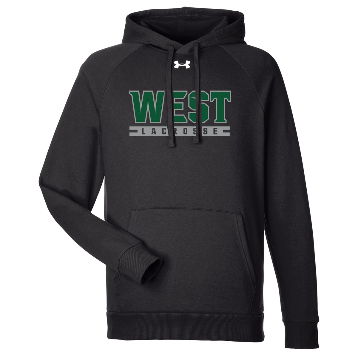 Glenbard West Lacrosse Under Armour Rival Fleece Hooded Sweatshirt