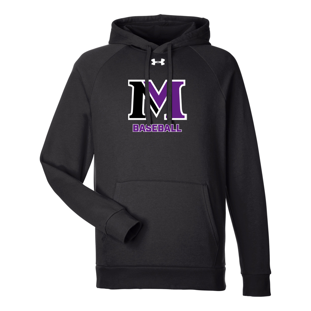 Masters School Spring Baseball Under Armour Rival Pullover Hooded Sweatshirt