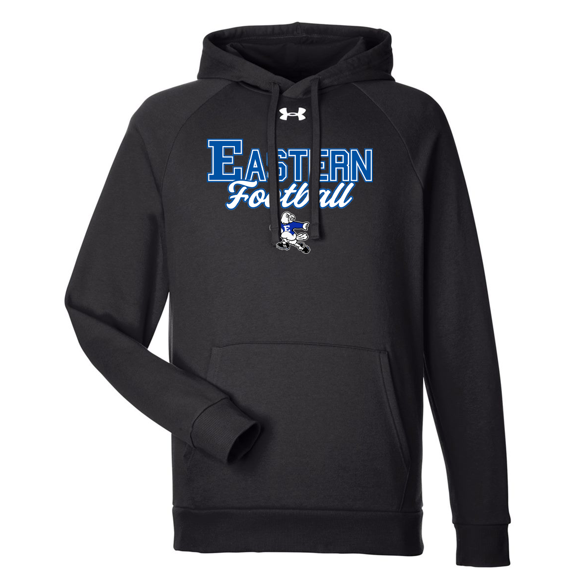 Eastern HS Football Under Armour Rival Pullover Hooded Sweatshirt