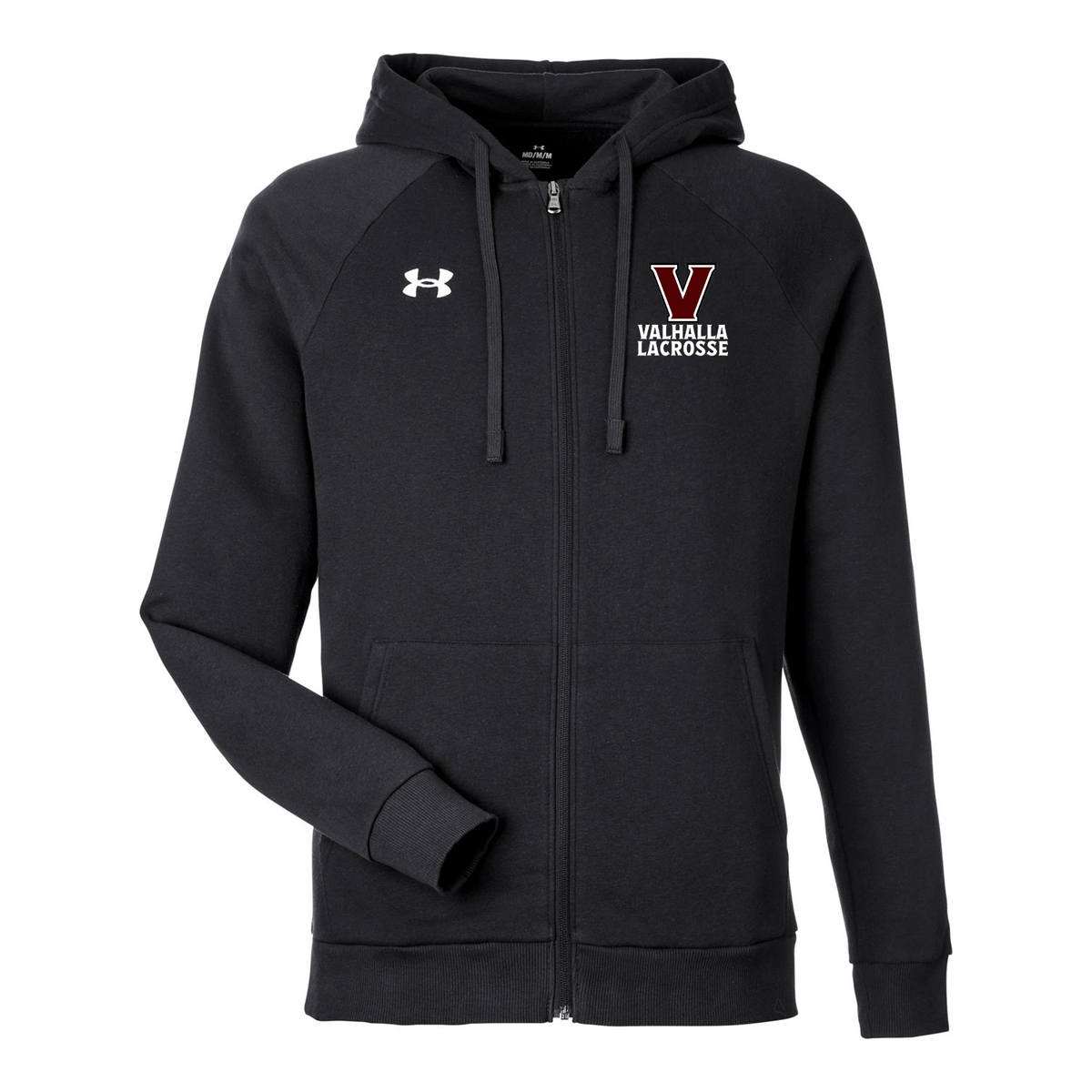 Valhalla Vikings Lacrosse Under Armour Men's Rival Pullover Hooded Sweatshirt