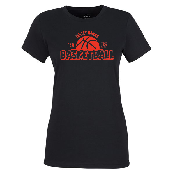 Holley Central School Girls Basketball Womens UA Athletic 2.0 Tee