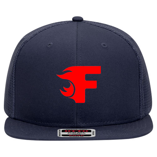 Fuego Baseball Flat Bill Mesh Back Trucker