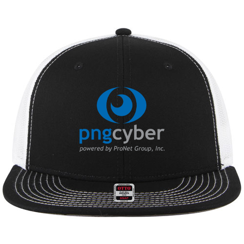 PNG Cyber Flat Bill Mesh Back Trucker