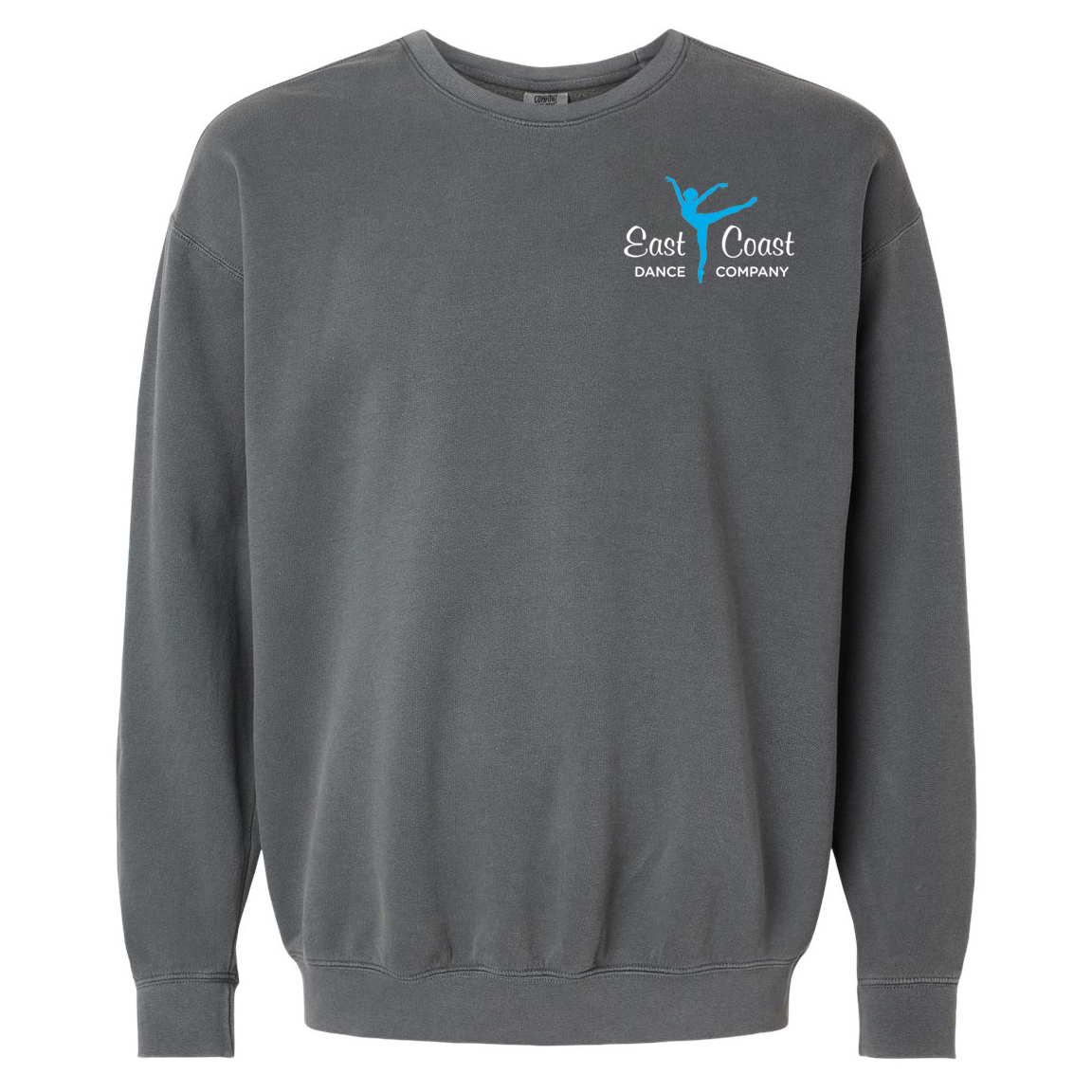 East Coast Dance Company Garment-Dyed Lightweight Fleece Crewneck Sweatshirt *NEW*