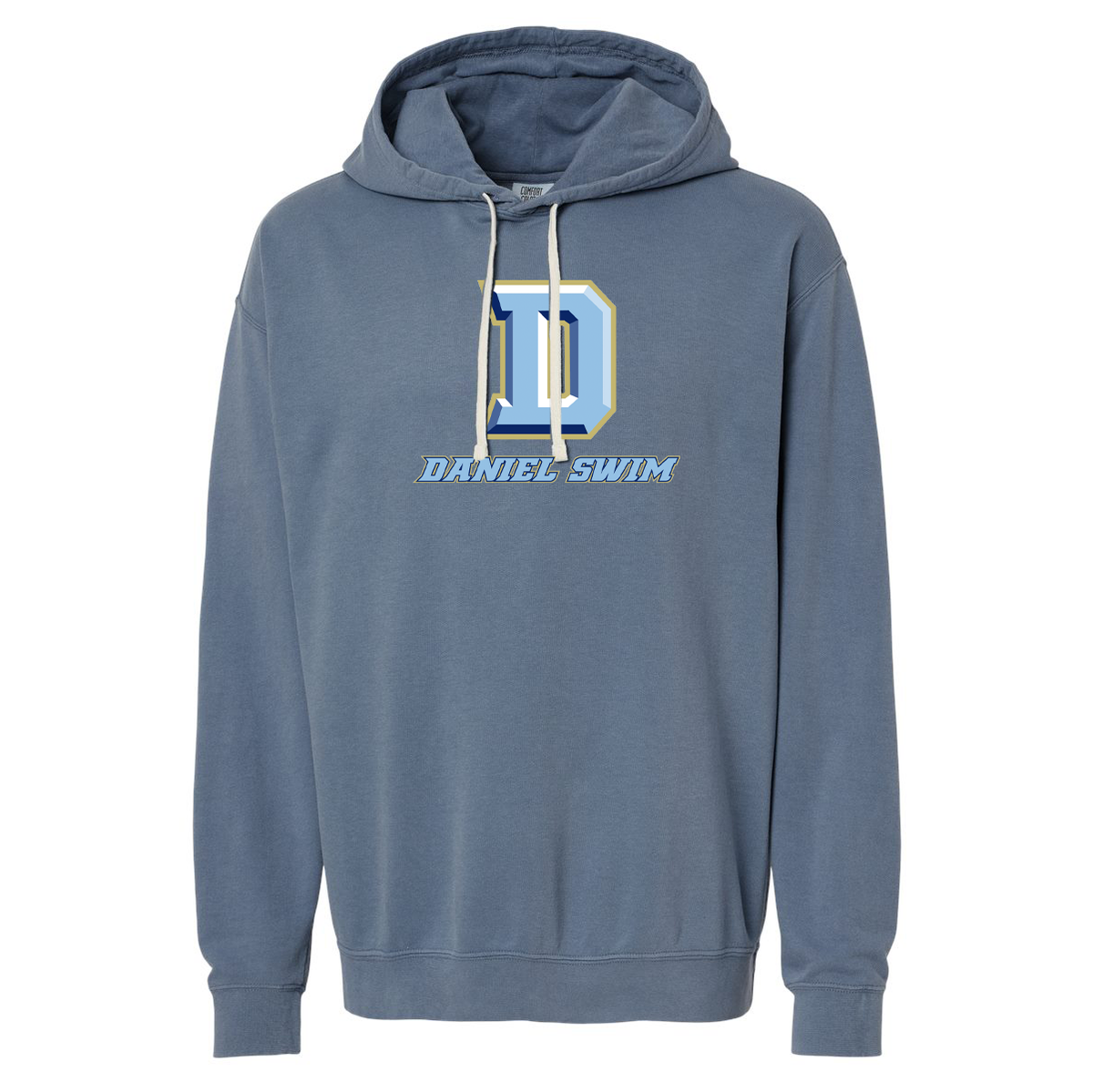 DW Daniel HS Swim Garment-Dyed Lightweight Fleece Hooded Sweatshirt