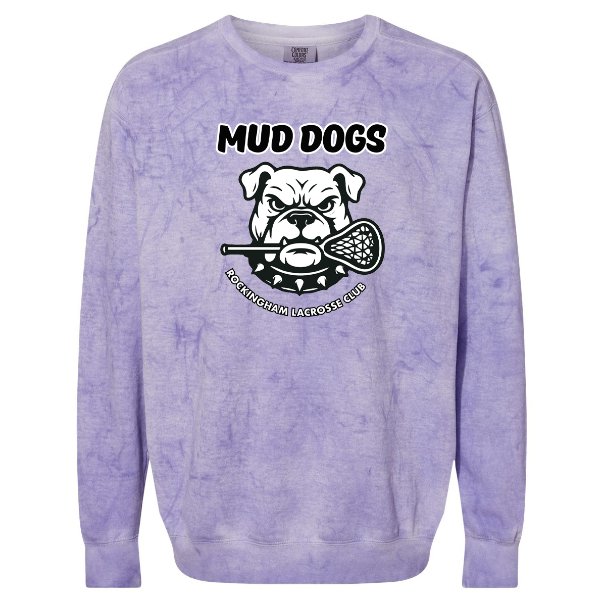 Mud Dogs Lacrosse Colorblast Crewneck Sweatshirt