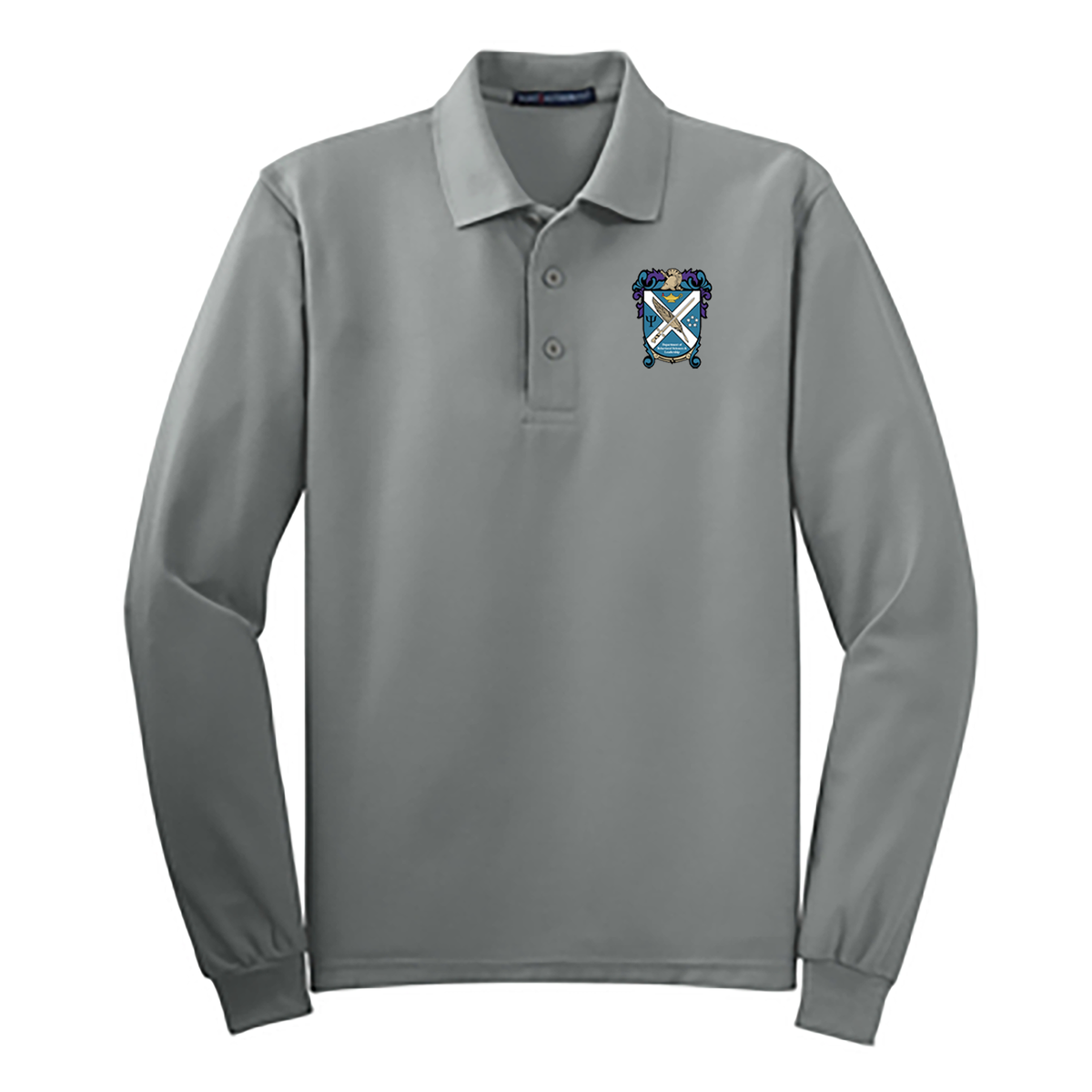 USMA Department of Behavioral Sciences & Leadership Silk Touch Long Sleeve Polo