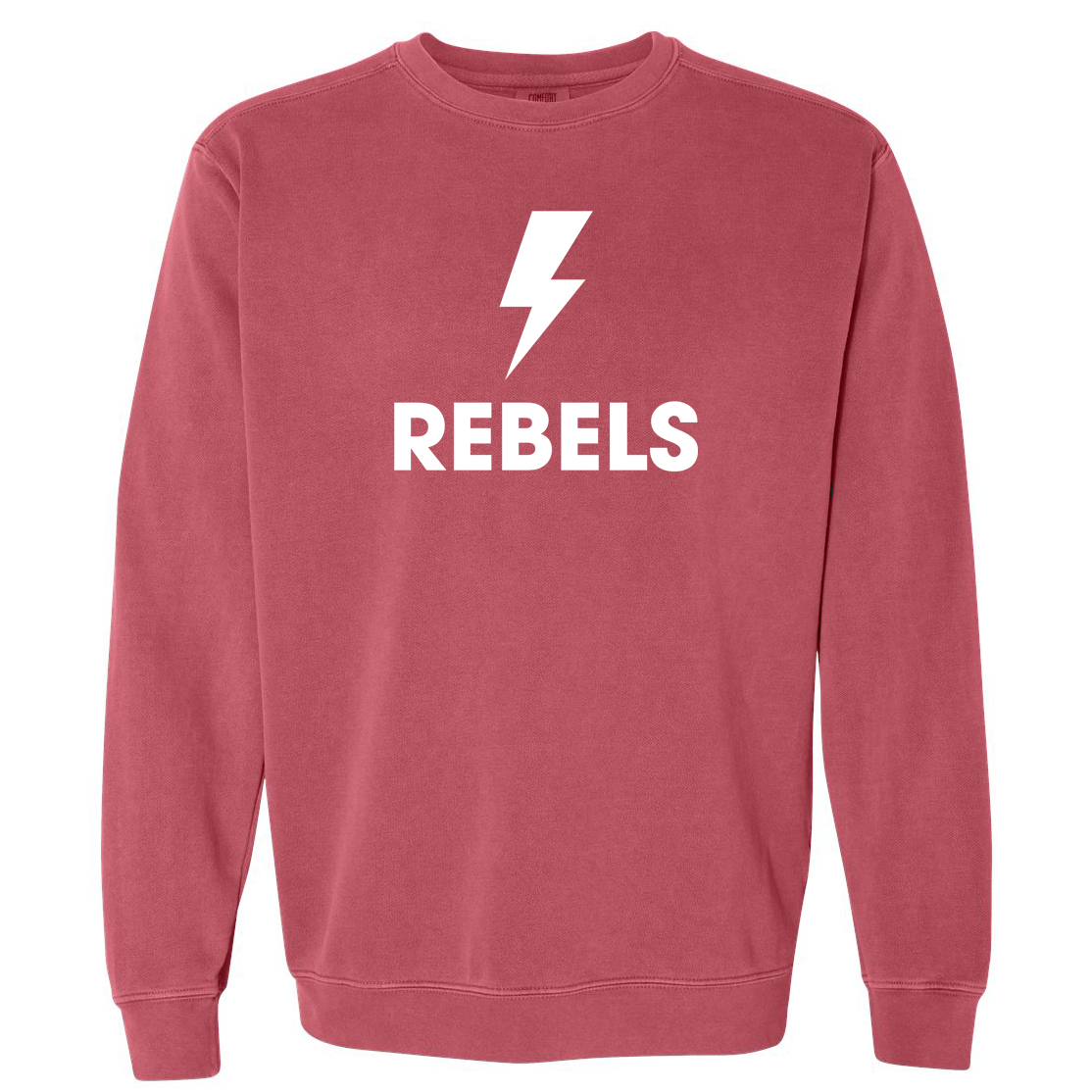 Rebels 32 Lightning Soft Wash Crewneck Sweatshirt