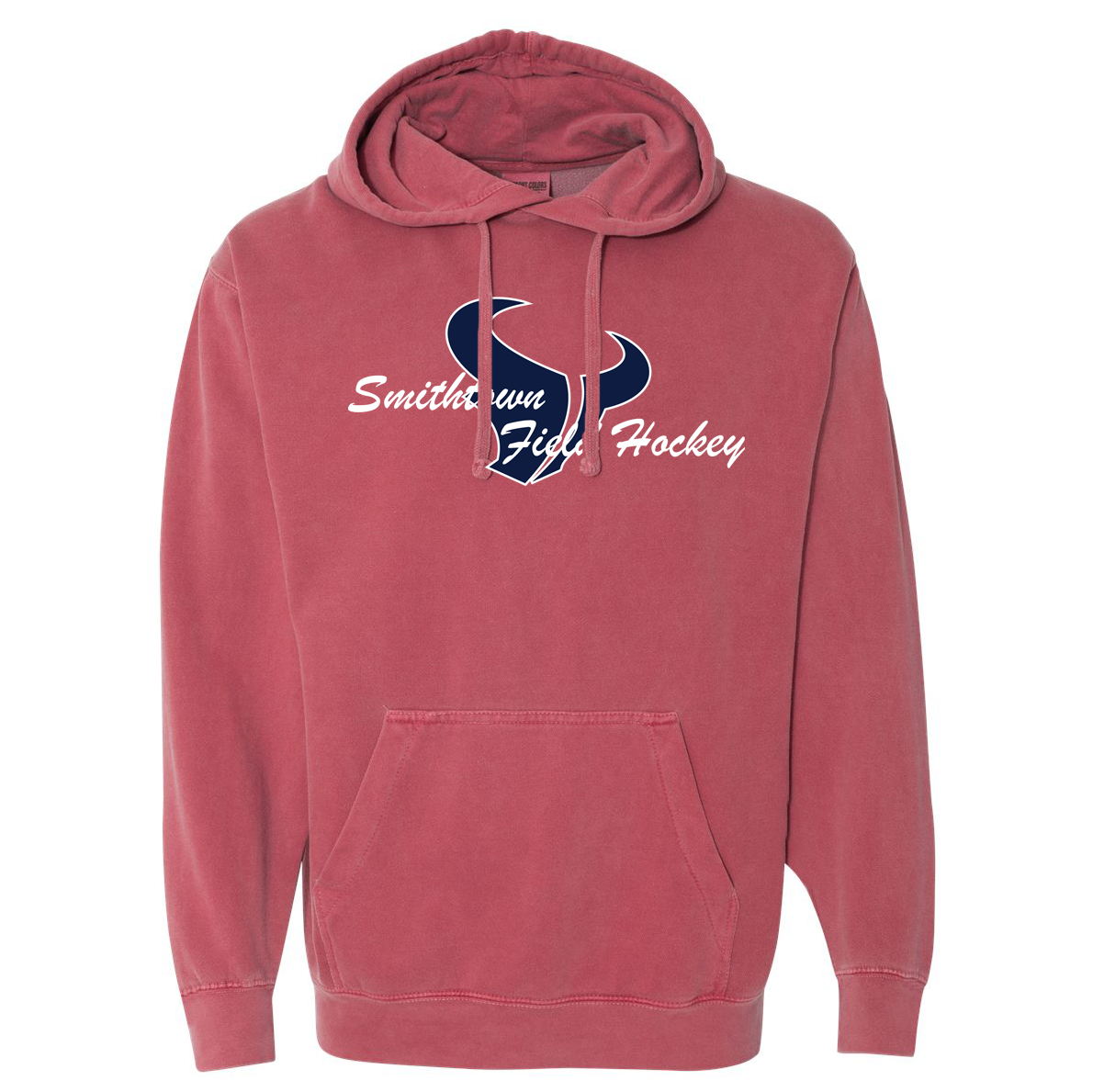 Smithtown Field Hockey Garment-Dyed Hooded Sweatshirt