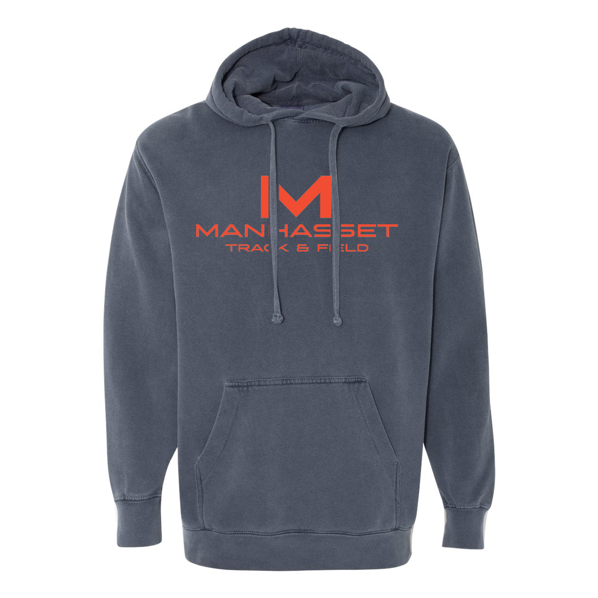 Manhasset Track & Field Garment-Dyed Hooded Sweatshirt