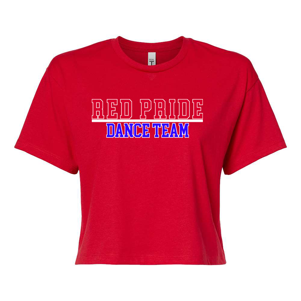 Plainfield Dance Team Women's Ideal Crop Tee