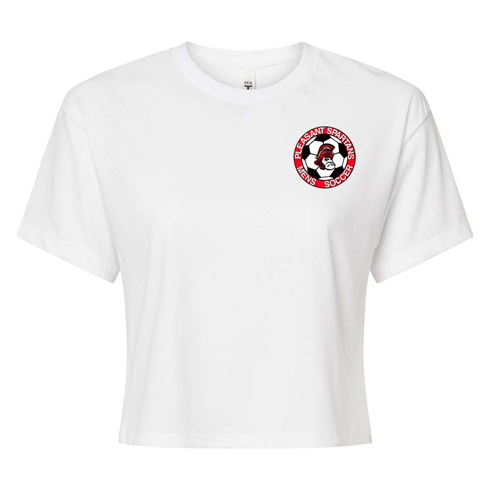 Pleasant HS Soccer Women's Ideal Crop Tee