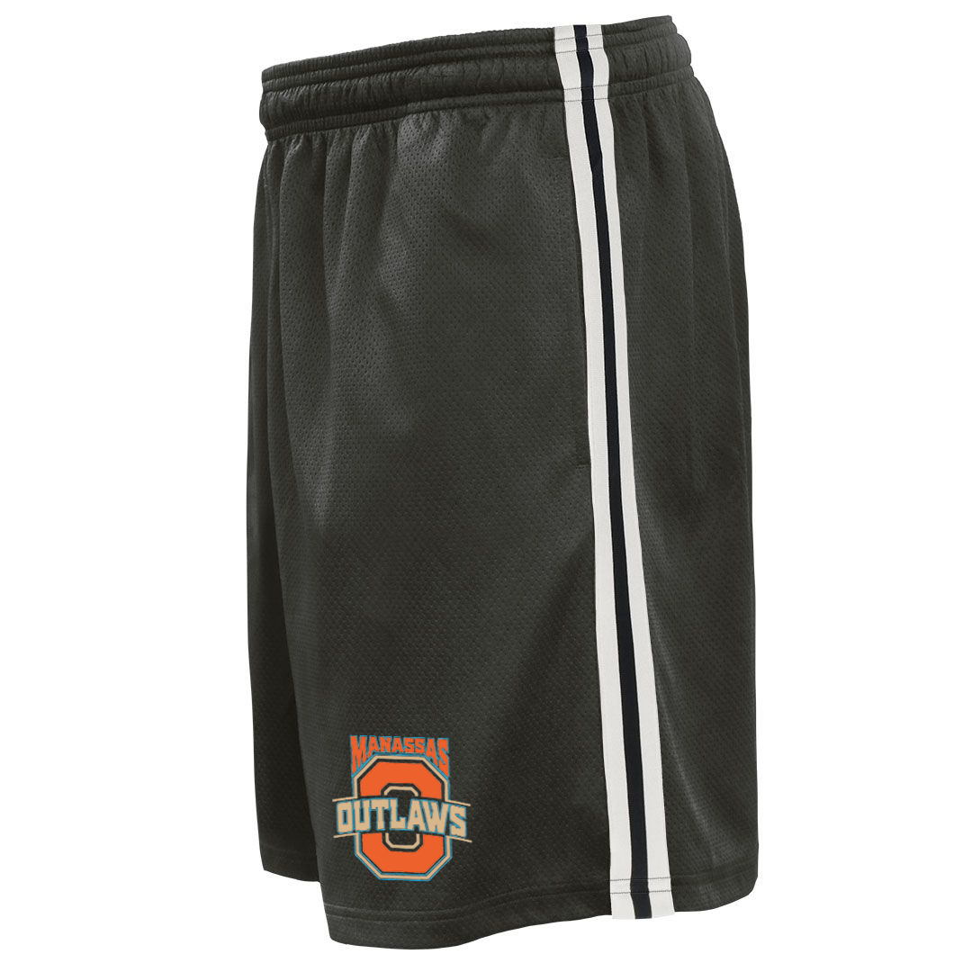 Manassas Outlaws Football Forza 7" Stripe Short