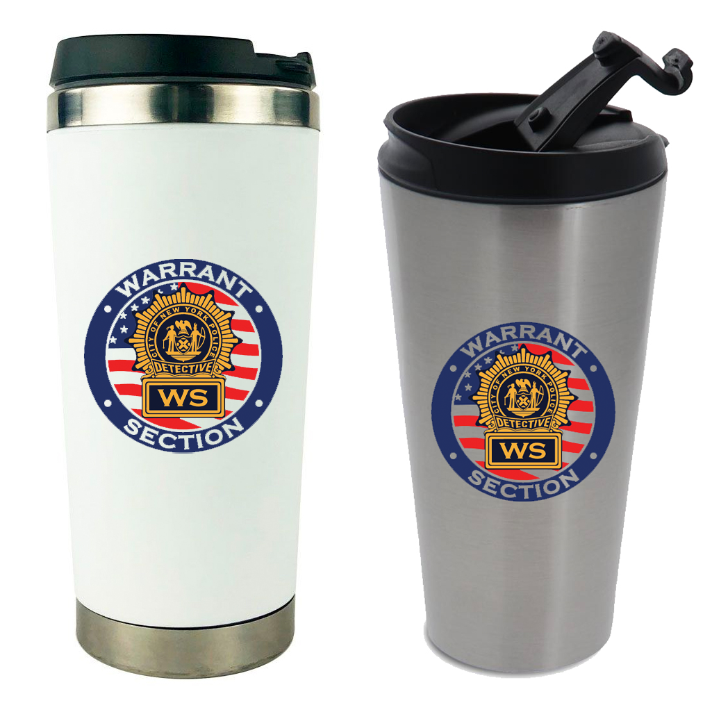 NYPD Warrant Section Sideline Tumbler